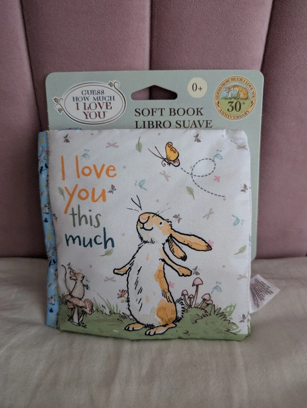 NWT NEW Baby Guess How Much I Love You Soft Book: Crinkles ✨